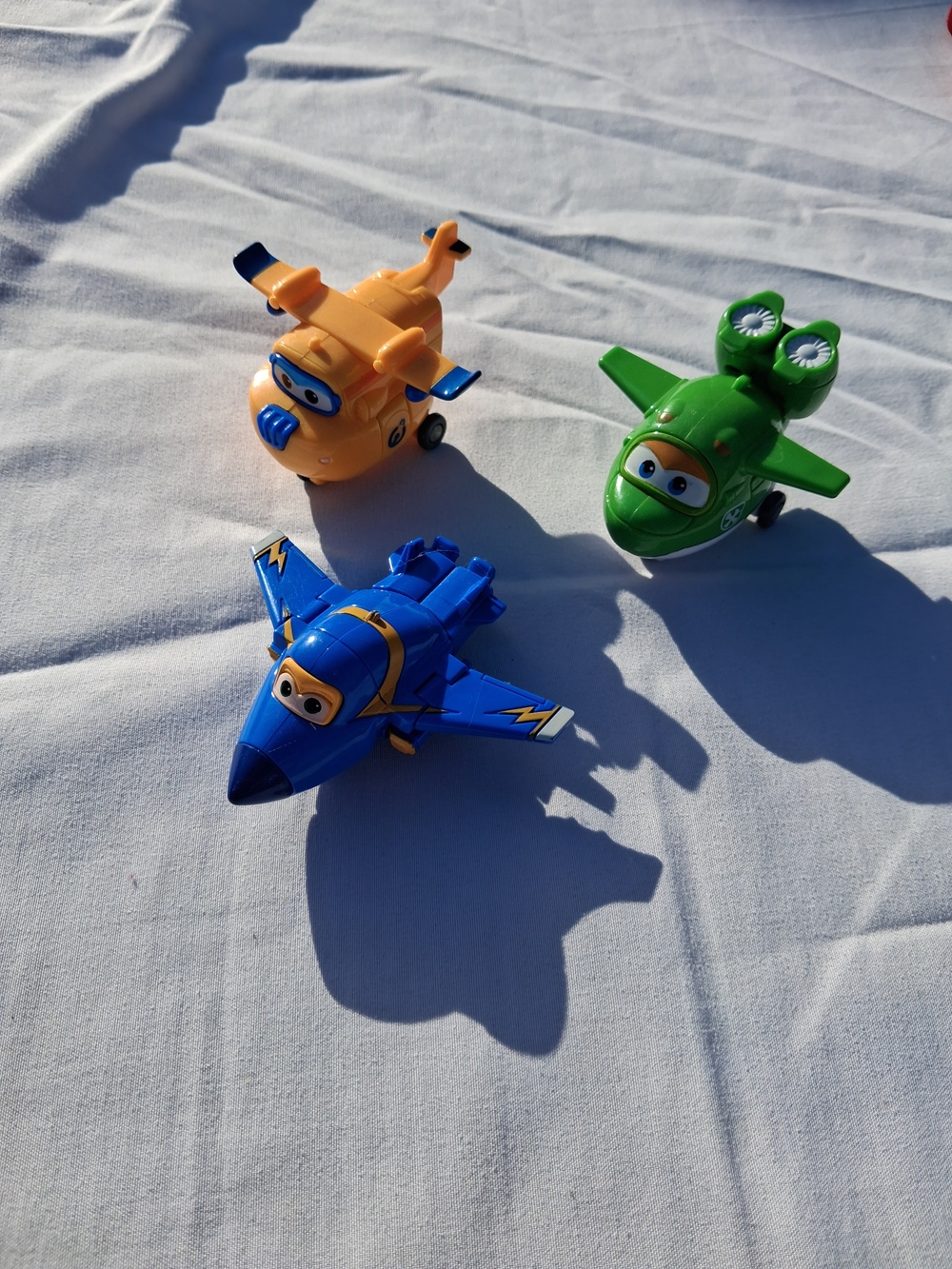 Super Wings Transforming Airplane Toys Lot of 3